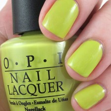 OPI - Did It On 'Em N13 Nicki Minaj Chartreuse Creme Nail Lacquer Polish 15ml