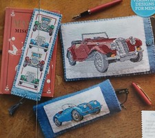 Vintage cars cross stitch PATTERNS ONLY, Care...