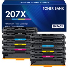 SET Toner Für HP 207A/X Color LaserJet Pro M...