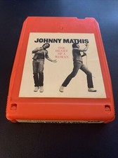 Johnny Mathis: The Heart of a Woman -19299 8 Track Tape
