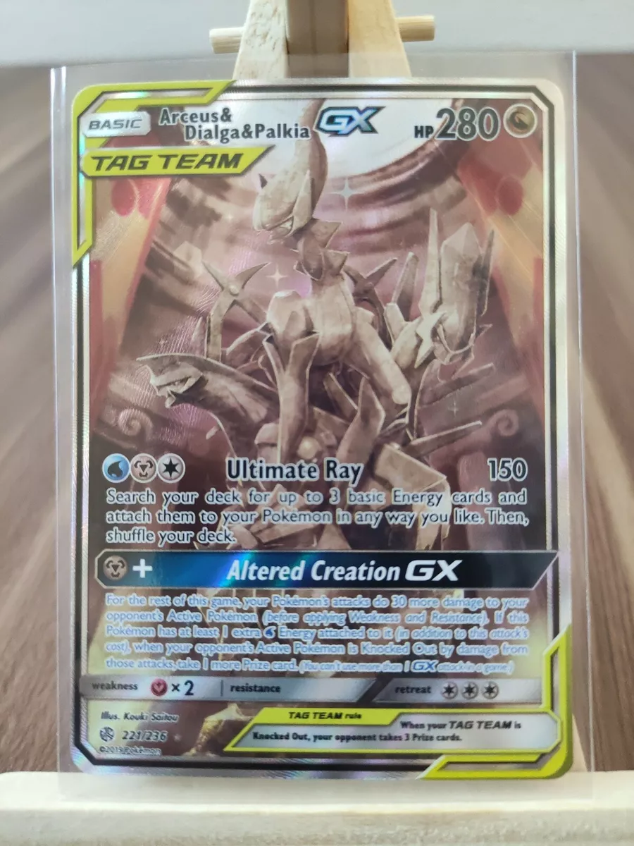 Arceus, Dialga e Palkia-GX, Pokémon