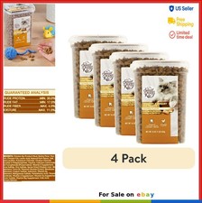 Crunchy Creamy Cat Treats Chicken Flavor 16 oz 4 Pack