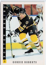 1993-94 Score #274 Gordie Roberts Boston Bruins