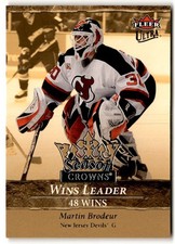 Martin Brodeur 2007-08 Ultra Season Crowns #SC3 New Jersey Devils