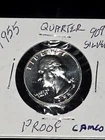 🇺🇸1955 Proof Washington Quarter Uncirculated 90% Silver Cameo🧨🧨🧨