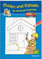 Malen Und RäTseln FüR Kindergartenkinder. Baustelle | Stefan Lohr | Taschenbuch