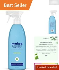 Eucalyptus Mint Bathroom Cleaner - Eco-Friendly Mold & Mildew Remover (28 Fl Oz) 0.27 per fl oz