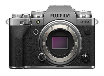 Fujifilm X-T4 26.1 MP Mirrorless Camera - Silver (Body Only)