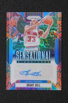 B7 2024 Panini Prizm Sensational Signatures - Grand Hill #1/15 (1/1) SSP SS-GHP