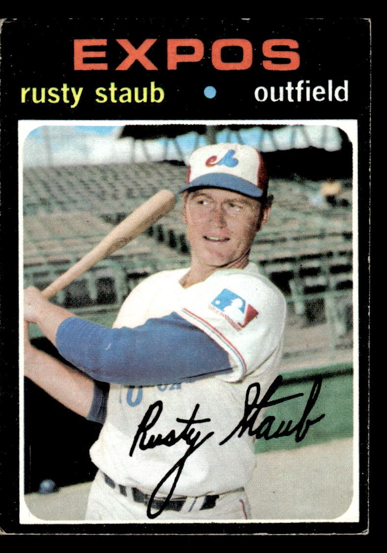 Rusty Staub 1971 Topps #560 e