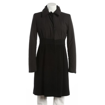 Fendi Übergangsmantel 38 IT 44 Schwarz Sehr gut