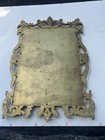 Turnel Large Gold Ormate Hollywood Regency Wall Mirror MCM 29”x19.5” Nice      — photo 6