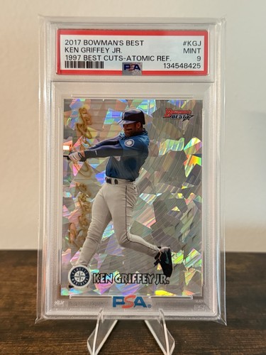 2017 Bowmans Best Ken Griffey Jr '97 Best Cuts ATOMIC REFRACTOR PSA 9 Mariners