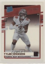 2020 Panini Chronicles Clearly Donruss Rated Rookie Red /199 Tyler Johnson u6m