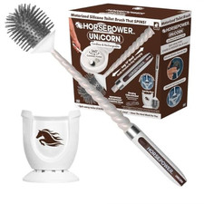 Horsepower 17894 Unicorn AS SEEN ON TV, Motorized Toilet Brush, Powerful