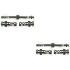2x TRW Bremsschlauch Hinterachse links rechts für VW Polo 6N2 1.4 1.0 6N1 60 50