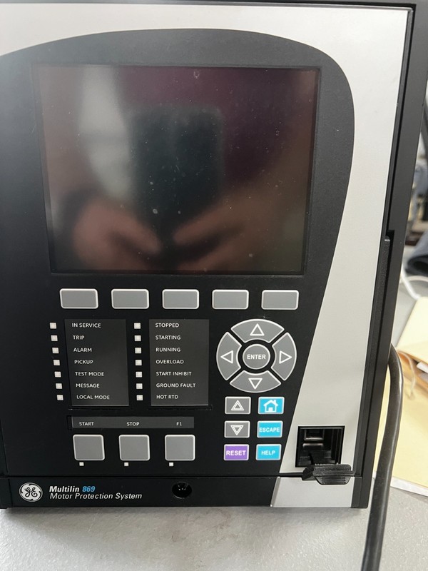 GE multilin 869 motor controller