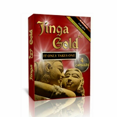 Jinga Herbal Gold Capsules (4 Pills) with Free Shipping
