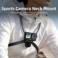 Magnetic Neck Mount First-Person View Shooting Fit for DJI Action 6/5/4/3/X5/Ace