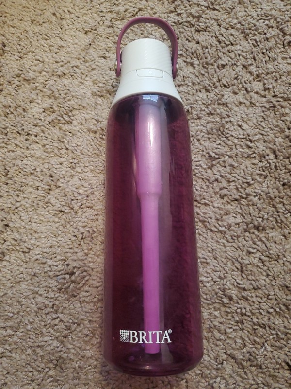 Brita Plastic Filter Straw 20oz Water Bottle