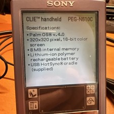   Rare  Sony Clie PEG   N610C working condition