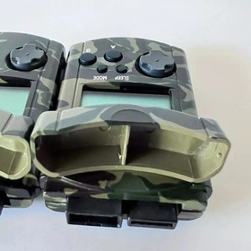 DC VMU Camo Camouflage Visual Memory Lot 2 w/ Cap HKT-7000 SEGA Dreamcast Japan