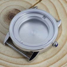 42mm 316L Edelstahl polierte Uhrengehäuse f�...