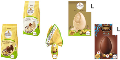 Ferrero Rocher Pralinen Ostereier