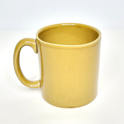 Vintage Bennington Potters Brown Tan Frog Surprise Coffee Mug Cup Vermont