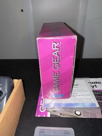 Sega Game Gear Super Sonic System Console Bundle RECAPPED Works Great!