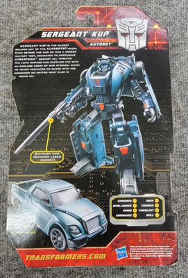 Hasbro TRANSFORMERS Generations Deluxe Class: SERGEANT KUP Action