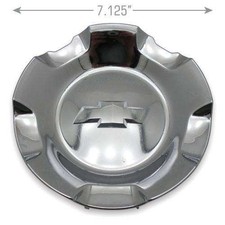 Chevy Silverado Avalanche Center Cap Hubcap Chrome Oem 20 Wheel Genuine 9597683