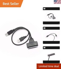 SATA to USB Converter - 2.5" SSD/HDD External Adapter with LED Power Indicator