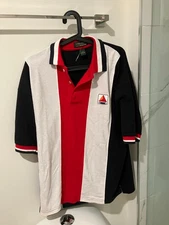 Citgo gas oil  collared comed cotton golf polo work Shirt  men's adult Large