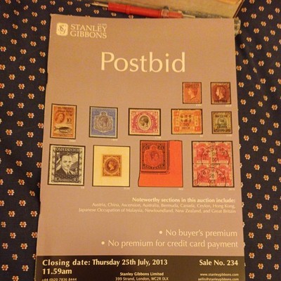 STANLEY GIBBONS - POSTBID Stamp Auction Catalogue - Sale No 234 September 2009