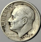 1946 - S  Silver Roosevelt Dime -  ** VG **