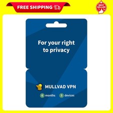 Mullvad VPN  5 Devices for 6 Months  Protect Your Privacy with 6