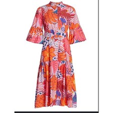 Farm Rio Women's Midi Dress size large 