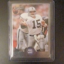Action Packed 1994 #1 Jeff Hostetler Los Angeles Raiders Monday Night Football