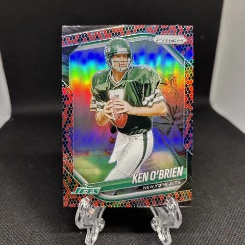2025 Panini Prizm #185 Ken O'Brien Snakeskin