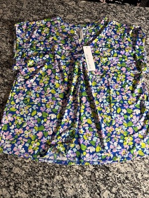 Women s Blouse By Dear Scarlett Floral Size XL