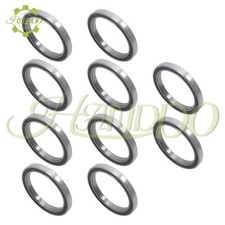 6810-2RS 10Pcs 50×65×7mm Rubber Seals Pre-Lubricated Deep Groove Ball Bearing