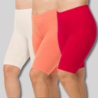 1X 2X Bermuda Bike Biker Shorts Premium Cotton or Brushed Microfiber Leggings