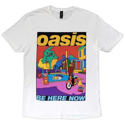 Oasis Be Here Now Illustration lizenziert T-Shirt Herren