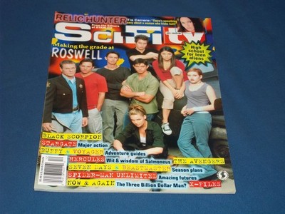 1999 DECEMBER SCI FI TV MAGAZINE - ROSWELL FRONT COVER - H 11861