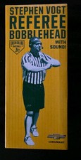 Stephen Vogt Oakland A's Talking Refereee Bobblehead SGA 2015 NIB
