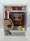 Funko Pop! WWE - The Rock (Chase) Orange Vest (Error) #46 W/ Hard Protector