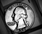 1959 D # 2 25C WASHINGTON QUARTER