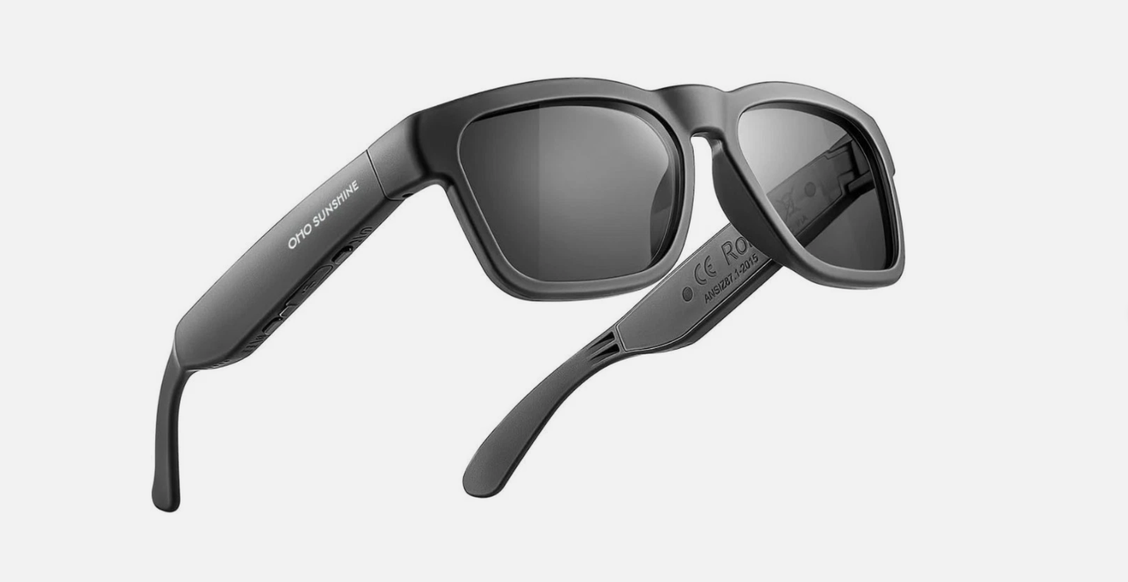 OhO Smart Glasses with Bluetooth Speaker and UV Protection for Indoor & Outdoor Use