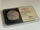 2002 - Silver American Eagle - Uncirculated 1oz  .999 Fine - Littleton Coin Co